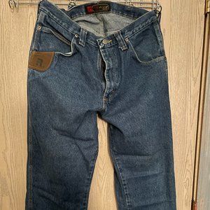 $4.99 Shipping!! Riggs workwear By Wrangler Work Jeans